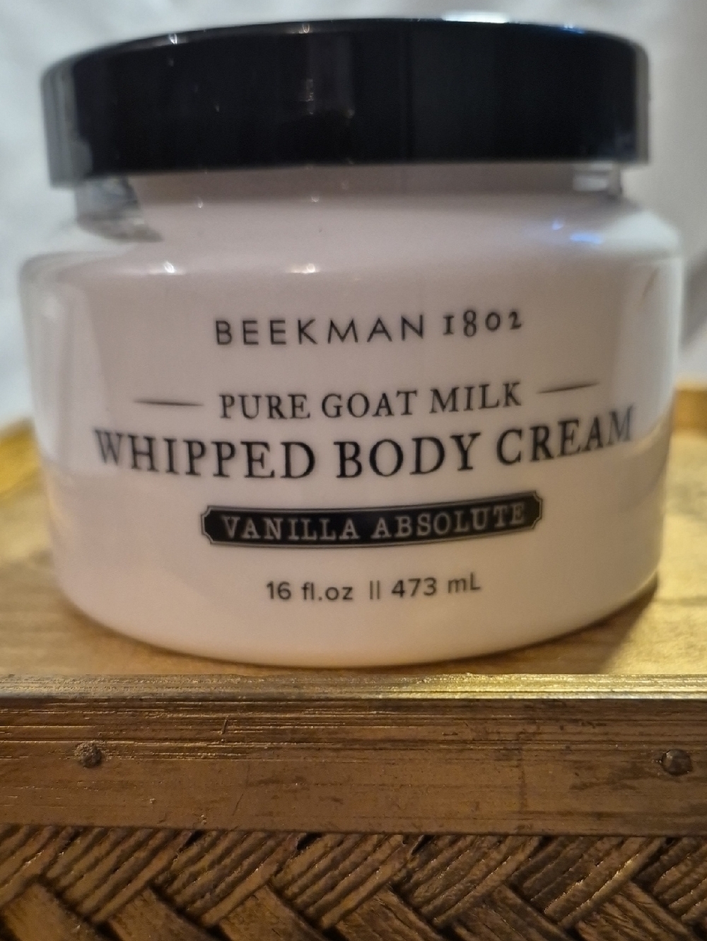New Sealed Beekman 1802 Vanilla Absolute Whipped Body Cream - 16oz